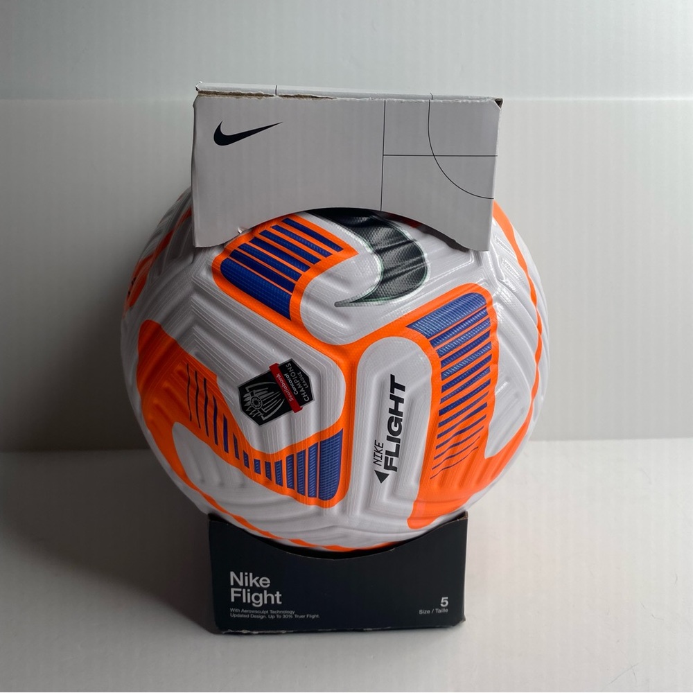 Nike Flight CONCAFA Champions League Official Soccer Ball Size 5 FD4609-100 New